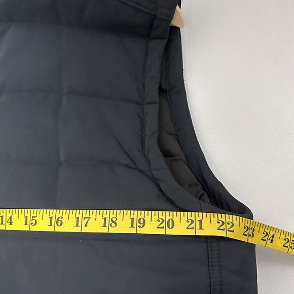 American Giant Vest Mens Puffer Blue Quilted Zip Work Hunting Gorpcore Casual L - Picture 6 of 7